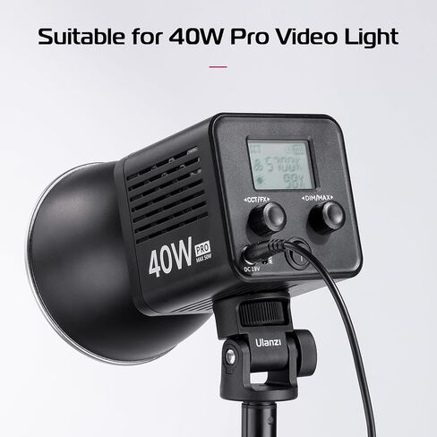 Ulanzi 40W Pro Portable LED Light DC Power Power Adapter HT005 19V 3.42A in Kuwait