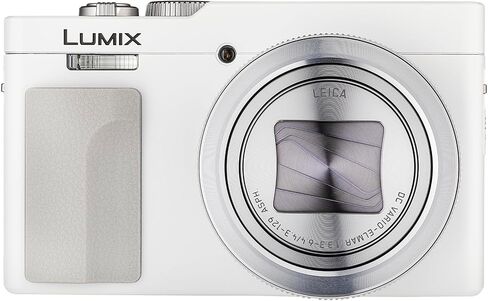 Panasonic TZ99 / ZS99 نقطة وتصوير الكاميرا الرقمية السفر المدمجة (أسود) (DC-TZ99) + برنامج الصور + 2 × 64 جيجابايت بطاقة الذاكرة + DMW-Blg10 البطارية + حقيبة الكاميرا + ترايبود مرنة + كابل USB-C + المزيد in Kuwait