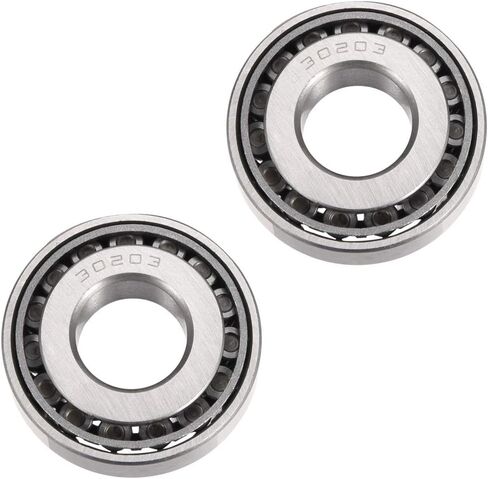 uxcell 30207 Tapered Roller Bearing Cone and Cup Set, 35mm Bore 72mm OD 17mm Thickness in Kuwait