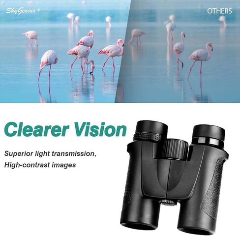 Monoculars Telescope High Power 8X32 Roof Prism Binoculars-with Low Light Nitrogen-Filled Waterproof Binoculars for Camping Birds Watching-BAK4 Prism Multi Green Coate Binoculars in Saudi Arabia