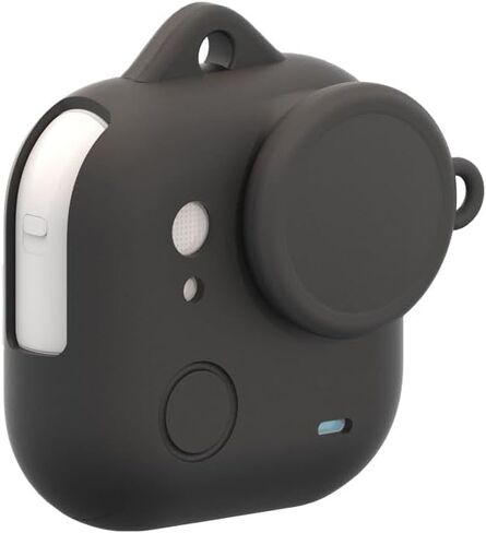 مجموعة تغطية السيليكون لـ Insta360 Go Ultra Camera مع غطاء العدسة (أسود) in Kuwait