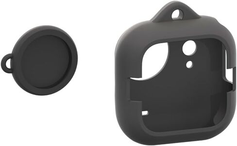 مجموعة تغطية السيليكون لـ Insta360 Go Ultra Camera مع غطاء العدسة (أسود) in Kuwait