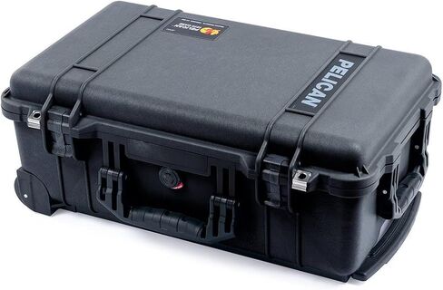 CASE PELICAN COLL CASE Black Pelican 1510 مع فواصل رمادية ومنظم غطاء الشبكات. حمل على الحجم. in Kuwait