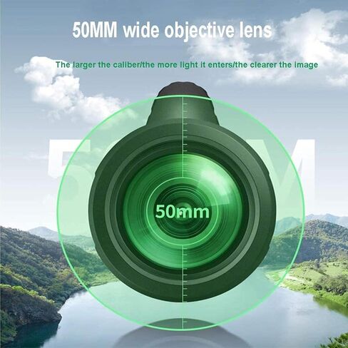 Portable Binoculars High Power HD, 40x60 High-Definition Low-Light Can Take Pictures and Video, Large Eyepiece Zoom for Smartphone Mobile in Saudi Arabia