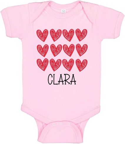 TATY Kids Hearts Clara Baby Infant Bodysuit in Saudi Arabia