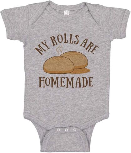 TATY Kids My Rolls Are Homemade Baby Infant Bodysuit in Saudi Arabia