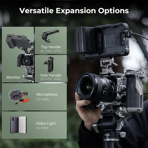 SmallRig A6700 Cage Kit + 71" Camera Tripod in Saudi Arabia
