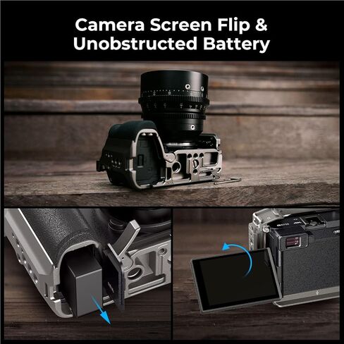 SmallRig A6700 Cage Kit + 71" Camera Tripod in Saudi Arabia