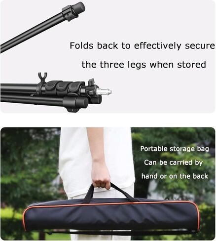 C يقف ، سعة الحمل الحاملة 4.5 كجم ، بحد أقصى 270 سم من سبيكة الألومنيوم حامل ، لاستوديو Softbox للتصوير الفوتوغرافي in Kuwait