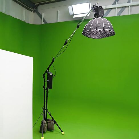 PROAIM BOOM Light Telescopic Stand مع 5/8 "Mount للضوء العلوي والإكسسوارات. 8 'BOOM ARM ، 8' Stand ، تسوية الساقين. in Saudi Arabia