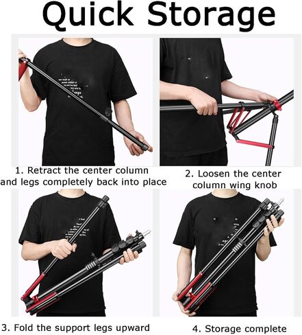 C Stands, Can Bear 4.5kg,Height Adjustable Aluminum Alloy Light Stand,for Photography Studio Reflector Umbrella Softbox in Saudi Arabia