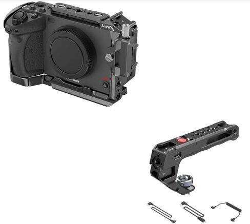 قفص صغير لـ Sony FX30 FX3 مع مشبك كابل لـ HDMI+TOP HANDRE in Saudi Arabia