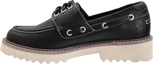 أحذية Corkys Footwear Hey Girl Womens 'Dockside' Shoes/Laiders - يتميز بتصميم دانتيل ، نعل خارجي مكتنزة ، ونعول مملوءة طوال اليوم in Kuwait