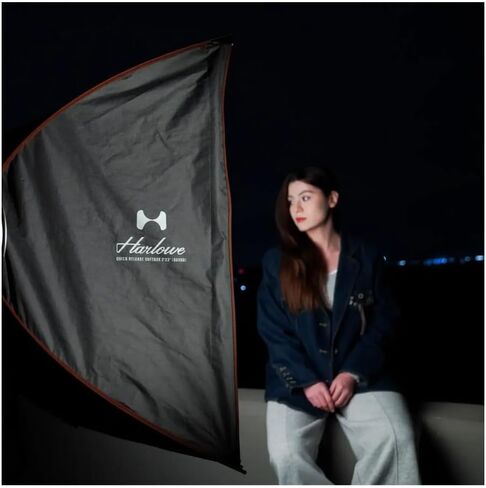 Harlowe Quick Release Softbox Set 1 × 4 قدم / 2x3ft (30x120 / 60x90) مع القوس القابلة للتبديل ومكس. in Kuwait
