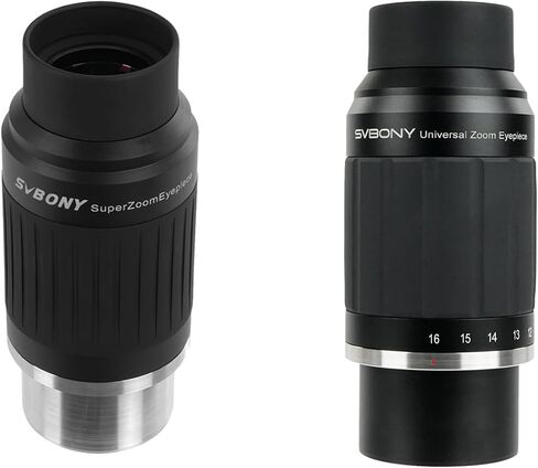 Zoom Eyepiece Set, SV245 Zoom 8 to 16mm Telescope Eyepiece with SV230 8-20mm Zoom Eyepiece, Parfocal Design, 1.25'' 2'' Dual Interface, Telescope Accessories for Planetary Observing Visual in Saudi Arabia