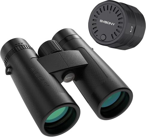 SVBONY Upgraded SV202 8x42 ED Binocular & SC002, with Extra-Low Dispersion Objective Lenses for Birdwatching, BAK4 & FMC Optic System, 8°+Wide View Angle, IPX7 Waterproof for All-Weather Use in Saudi Arabia