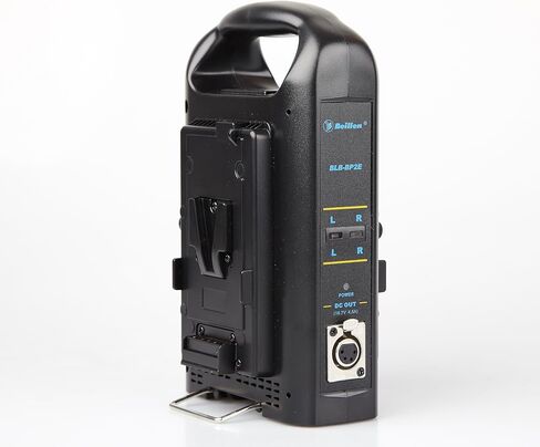 شاحن بطارية قناة V-Mount/V المزدوجة متوافق مع جميع بطاريات 4.4 فولت/14.8 فولت V-Mount ، 2.5A/5A ، محول DC الحالي ، مع إخراج 16.7 فولت و 4.5A. in Kuwait