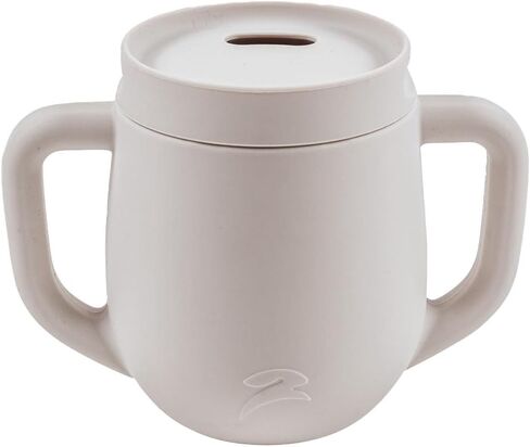 كأس تدريب على السيليكون 3 في 1 مع قش وغطاء - كؤوس Sippy Transition LED Transition لمدة 6+ أشهر - كأس تدريب على الإثبات للطفل - Cippy Cups Transition Transition (Spring Green) in Saudi Arabia