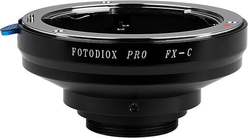Fotodiox Pro Lens Mount Adapter - Compatible with Fuji Fujica X-Mount 35mm (FX35) SLR Lenses to C-Mount (1" Screw) Cine & CCTV Cameras in Saudi Arabia