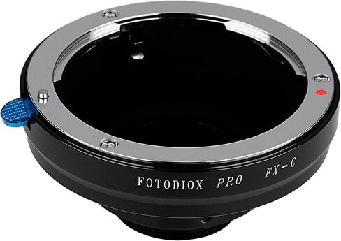 Fotodiox Pro Lens Mount Adapter - Compatible with Fuji Fujica X-Mount 35mm (FX35) SLR Lenses to C-Mount (1" Screw) Cine & CCTV Cameras in Saudi Arabia