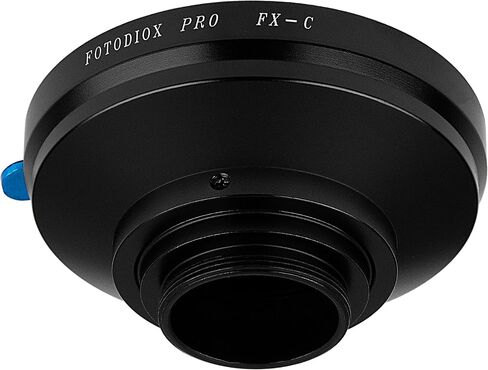Fotodiox Pro Lens Mount Adapter - Compatible with Fuji Fujica X-Mount 35mm (FX35) SLR Lenses to C-Mount (1" Screw) Cine & CCTV Cameras in Saudi Arabia