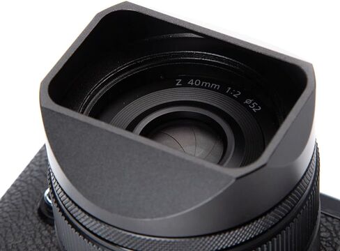 الظل غطاء محرك السيارة المعدني مع غطاء عدسة لنيكور Z 40mm F2 ， لـ Nikkor Z 28mm F/2.8 ， متوافق مع مرشح الأشعة فوق البنفسجية 52 مم (سبيكة الألومنيوم أسود) in Kuwait