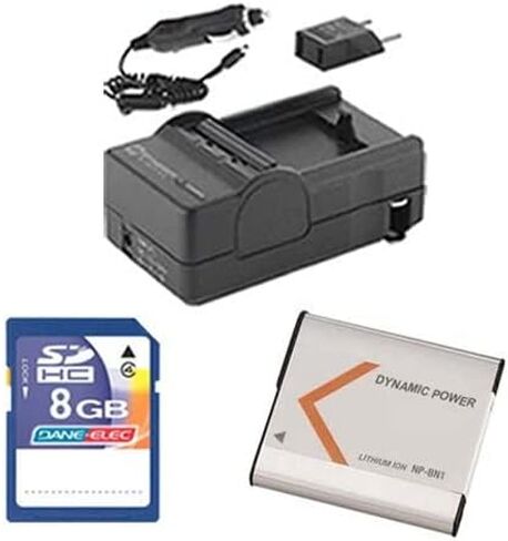 تتضمن مجموعة ملحقات الكاميرا الرقمية Sony DSC-WX80: بطارية SDNPBN1 ، شاحن SDM-1515 ، بطاقة ذاكرة KSD48GB in Saudi Arabia