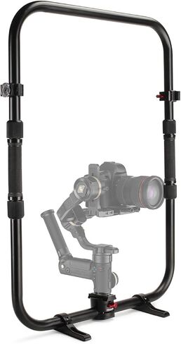 Proaim Handheld Star Ring لـ Crane 2 ، 3S & 3S Pro/S ، RS2 ، RS3 ، RS3 Pro ، 4D Gimbal. حمولة تصل إلى 15 كجم / 33 رطل. لمثبتات الكاميرا gimbal وحفارات التدفق in Saudi Arabia