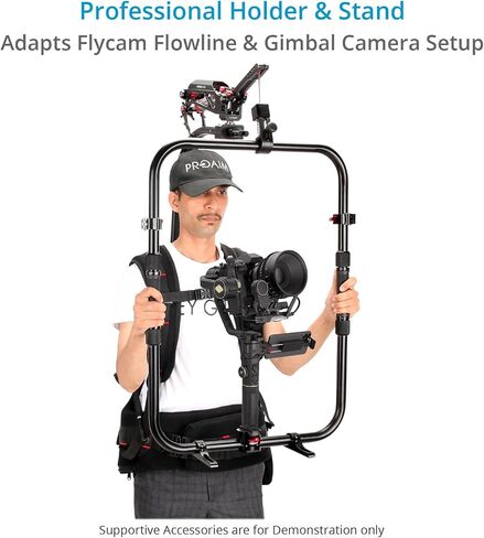 Proaim Handheld Star Ring لـ Crane 2 ، 3S & 3S Pro/S ، RS2 ، RS3 ، RS3 Pro ، 4D Gimbal. حمولة تصل إلى 15 كجم / 33 رطل. لمثبتات الكاميرا gimbal وحفارات التدفق in Saudi Arabia