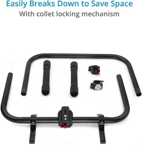 Proaim Handheld Star Ring لـ Crane 2 ، 3S & 3S Pro/S ، RS2 ، RS3 ، RS3 Pro ، 4D Gimbal. حمولة تصل إلى 15 كجم / 33 رطل. لمثبتات الكاميرا gimbal وحفارات التدفق in Saudi Arabia
