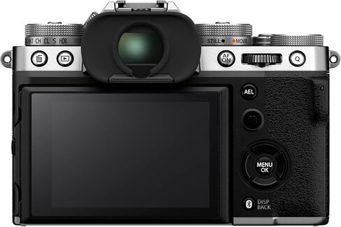 Fujifilm Digital X-T5 40MP Mirrorless Camera (Pixel Shift Multi Shot 160MP) KIT XF16-80mmF4, X-Trans CMOS 5 HR Sensor, IBIS, 6.2K 30p Films, 3" Sliding LCD Screen, Silver, Compact in Saudi Arabia