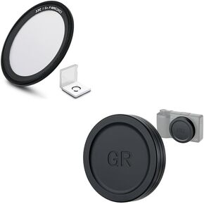 Metal Lens Cover Cap +UV Protection Filter for GRIII GRIIIx GRII GRIII HDF GRIIIx HDF in Saudi Arabia