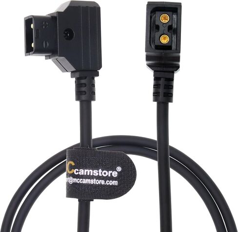 D-TAP ذكر إلى أنثى P-TAP تمديد كابل الطاقة متوافق مع DSLR الحفارة anton-bauer idx v-mount الذهب البطارية ARRI كاميرا حمراء ، 59 بوصة in Kuwait