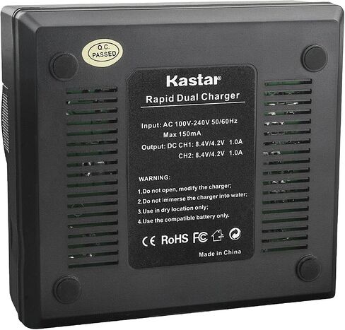 Kastar LCD Dual Rapid Battery Charger for Sony NP-F330 NP-F550 NP-F570 NP-F730 NP-F750 NP-F770 NP-F930 NP-F950 NP-F960 NP-F970 NP-F970Pro NP-F980 NP-F980Pro NP-F990 NP-F990Pro BC-VM10 BC-VM50 BC-V615 in Saudi Arabia