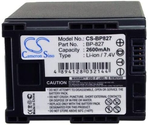 VI Vintrons استبدال بطارية متوافق مع Canon FS10 Flash Memory Camcorder ، in Saudi Arabia