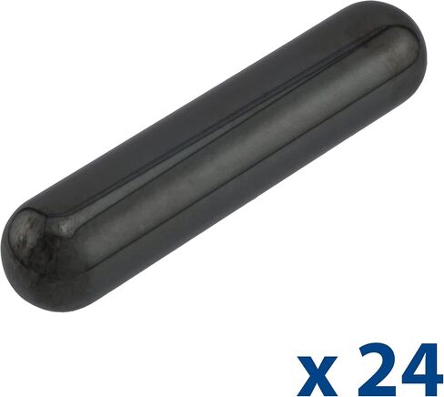 Master Magnetics COW-SCM7CX4BX Ferrite Cow Magnet, 3" Length, 0.67" Width, 0.65" Height, Black Powder Coat (Pack of 4) in Kuwait