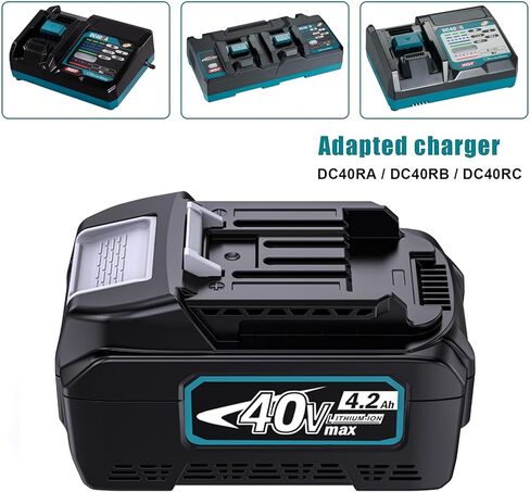 استبدل بطارية 4V 4.2AH حقيقية للبطارية الليثيوم أيون ، استبدل 40 فولت BL4025 BL4025B BL4040 BL4020 BL4050 BL4080F LXT Cordless Power in Kuwait