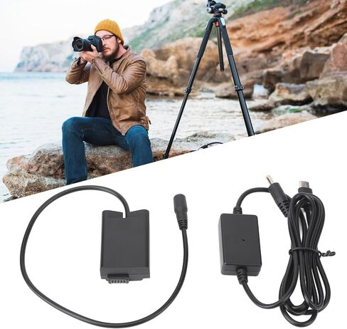 بطارية Dummy EN EL25 ، بطارية وهمية مع محول الطاقة C من النوع C ، EP 5G DC DUMME BATTION ADAPTER لكاميرا Z50 ZFC Z30 الرقمية in Saudi Arabia