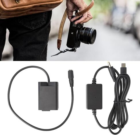 بطارية Dummy EN EL25 ، بطارية وهمية مع محول الطاقة C من النوع C ، EP 5G DC DUMME BATTION ADAPTER لكاميرا Z50 ZFC Z30 الرقمية in Saudi Arabia