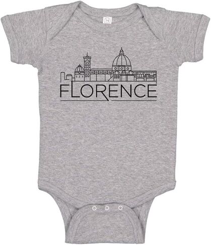 TATY Kids Skyline Florence Italy Baby Infant Bodysuit in Saudi Arabia