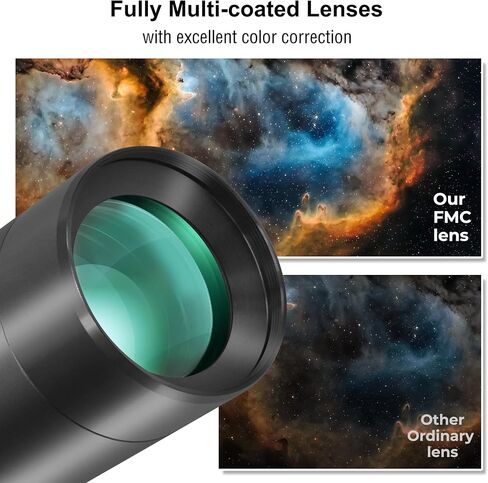 alstar 8-24mm Telescope Zoom Eyepiece - حزمة مع - 2 بوصة Ed 2x Barlow Lens in Saudi Arabia