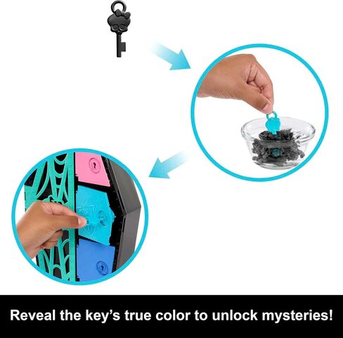 Monster High Doll and Fashion Set, Draculaura with Dress-Up Locker and 19+ Surprises, Skulltimate Secrets in Saudi Arabia