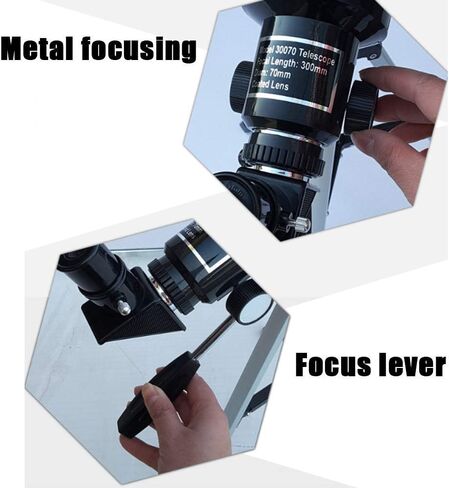 Telescope High-Definition High-Definition Astronomical Telescope Deep Space Stargazing Suitable for Beginners in Saudi Arabia