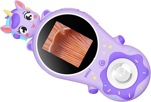 Portable Handheld Magnifier 500X Zoom Pocket Microscope with LED Light for Exploration Study (Purple) in Saudi Arabia