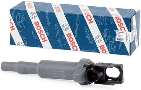 ملف الإشعال Bosch 0221604115 OE - متوافق مع Select Audi A3، A4، A5، A6، Allroad، Q3، Q5، R8، RS4، RS5، TT؛ فولكس فاجن بيتل، CC، Eos، Golf، GTI، Jetta، Passat، Rabbit، Tiguan - Single in Kuwait
