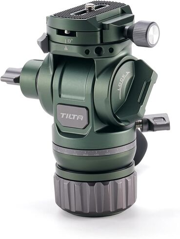 Tilta Travel Video Fluid Head with Flat Base (5KG) - Forest Green in Saudi Arabia