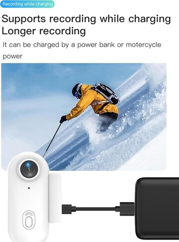 4K 8MP Camera Camera Pro Edition ، كاميرا الحركة مع عدسة زاوية واسعة 120 درجة للرياضة الخارجية ، أبيض in Kuwait