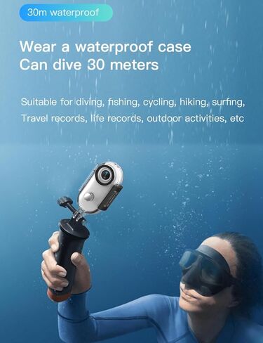 4K 8MP Camera Camera Pro Edition ، كاميرا الحركة مع عدسة زاوية واسعة 120 درجة للرياضة الخارجية ، أبيض in Kuwait