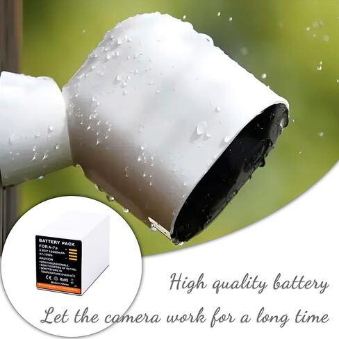 13000mAh 1 Pack A-7A Extended Battery Compatible for Arlo Pro 5 XL/Ultra 2 XL/4 XL/5S 2K, Go 2 VMA5410 VMA5420, for Arlo Ultra 2, Pro 3/3 Floodlight Upgrade (Extended housing case not Included) in Kuwait