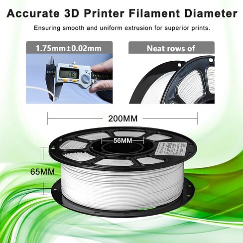 iBOSS Candy Rainbow Filament PLA Plus 1.75mm for 3D Printer +/- 0.02mm, 1kg (2.2LBS)/Spool, PLA+ Filament 1.75mm Rainbow PLA PRO, Color Change Filament Rainbow PLA+, 3D Printing Filament 3D Filament in Kuwait